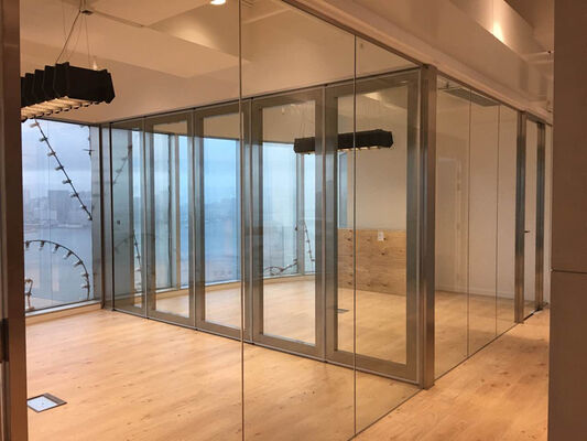 Suitable For Office And Commercial Spaces Folding Office Room Separator Fireproof Acoustic Partition Panel Foldable And Easy