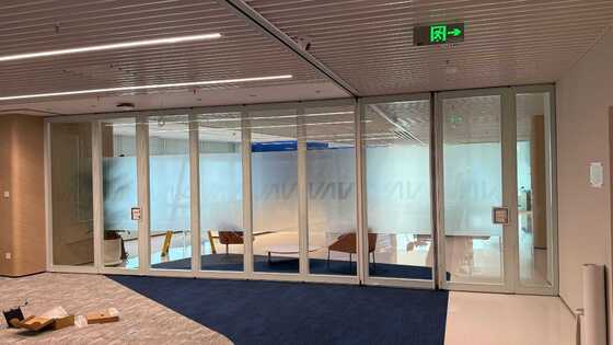 Removable Mobile Folding Wall System Featuring Durable Construction and Smooth Operation for Dynamic Room Configurations