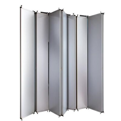 Aluminum Alloy Frame Mobile Folding Wall System Delivering Conference Room Partitioning and Space Management Performance