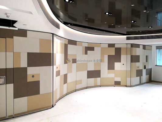 Buen precio Categoría de incendio A Pared divisoria movible insonorizada con material de marco de aleación de aluminio que proporciona control de ruido en las oficinas en línea