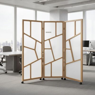 Buen precio Divisor de pared decorativo móvil moderno adecuado para soluciones de espacio de trabajo flexibles, áreas de conferencias y oficinas de planta abierta en línea