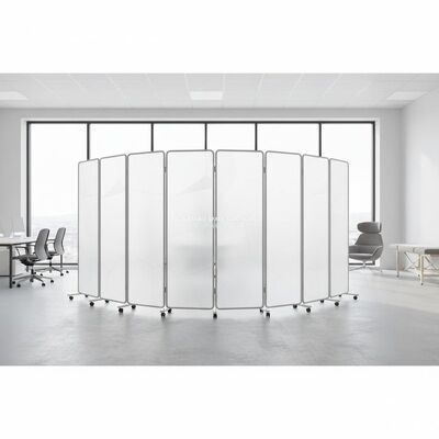 Foldable Room Separator Height 2000 6000 Mm Suitable for Adjustable Space Separation in Healthcare and Office Facilities