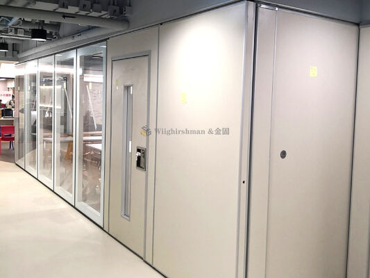 Aluminum Track With Roller Foldable Room Separator Offering Performance And Versatile In Libraries Museums And Government Offices