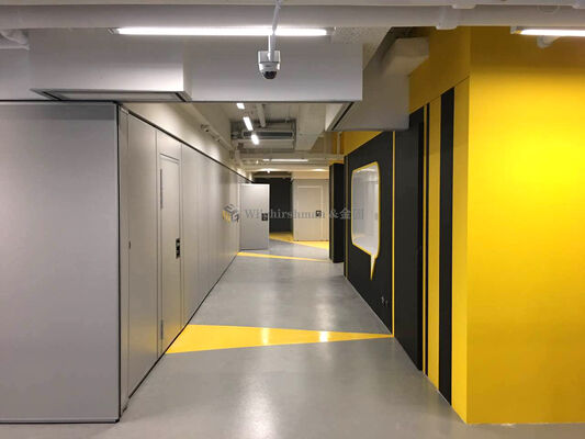 Class A Fire Rating Sound Blocking Partition System Ensuring High Durability and Optimal Soundproofing for Meeting Rooms
