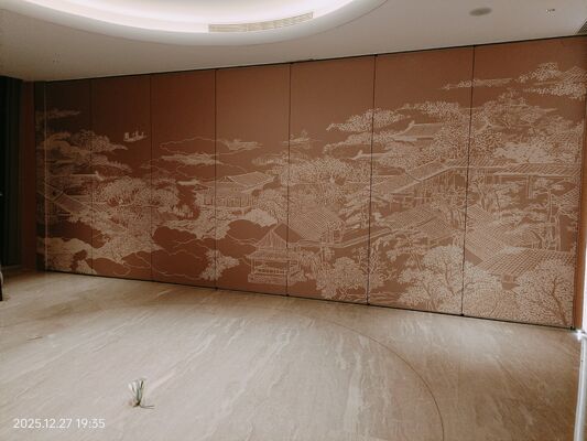 Customized Decorative Partition Wall in Modern Style Offering Stylish Solutions for Office Cubicles Lounges and Apartments